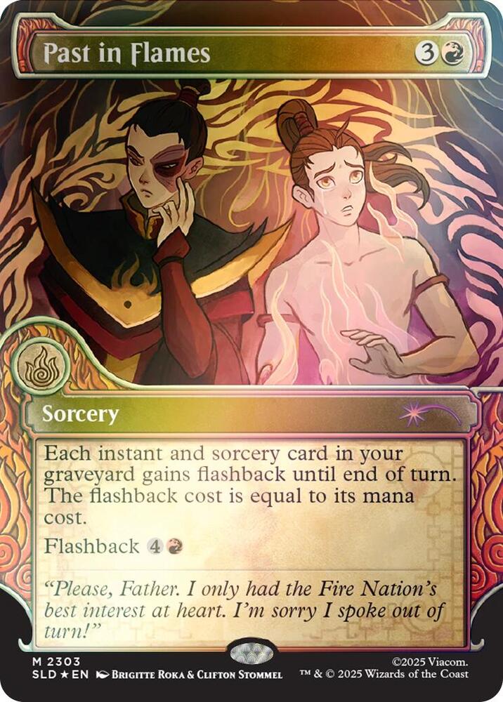 Past in Flames (Rainbow Foil) [Secret Lair Drop Series] 2303