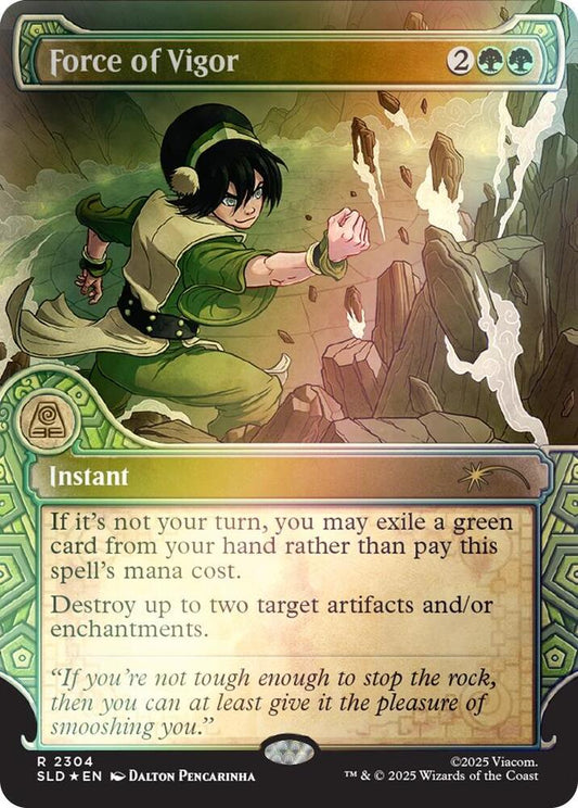 Force of Vigor (Rainbow Foil) [Secret Lair Drop Series] 2304