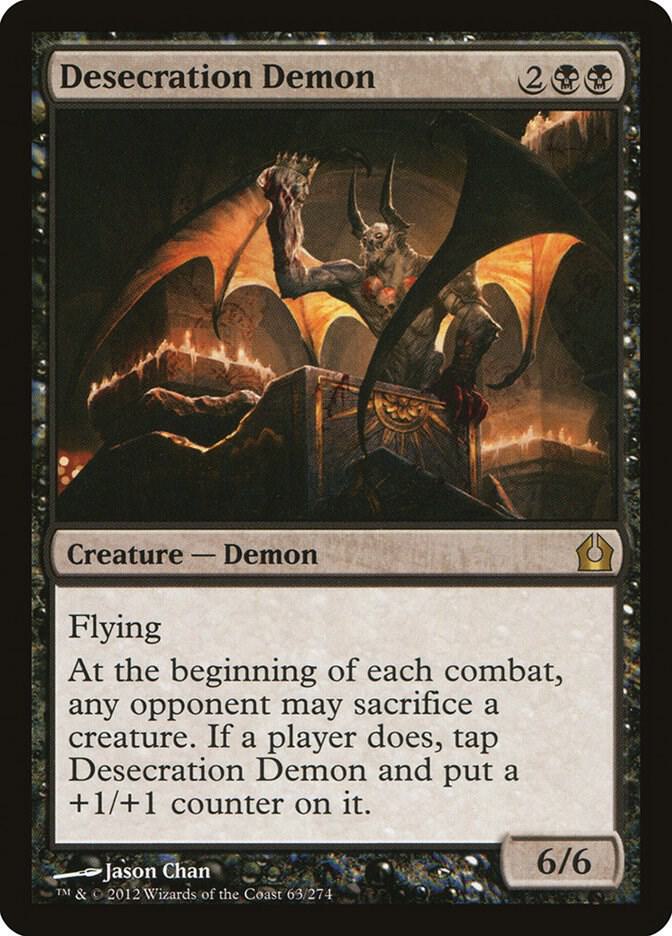 Desecration Demon [Return to Ravnica] 63