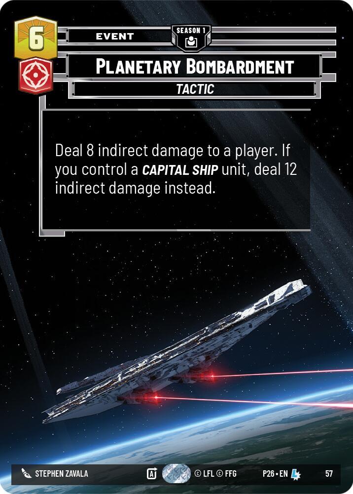Planetary Bombardment (57) [Sector and Regional Promos: Season 1] 57
