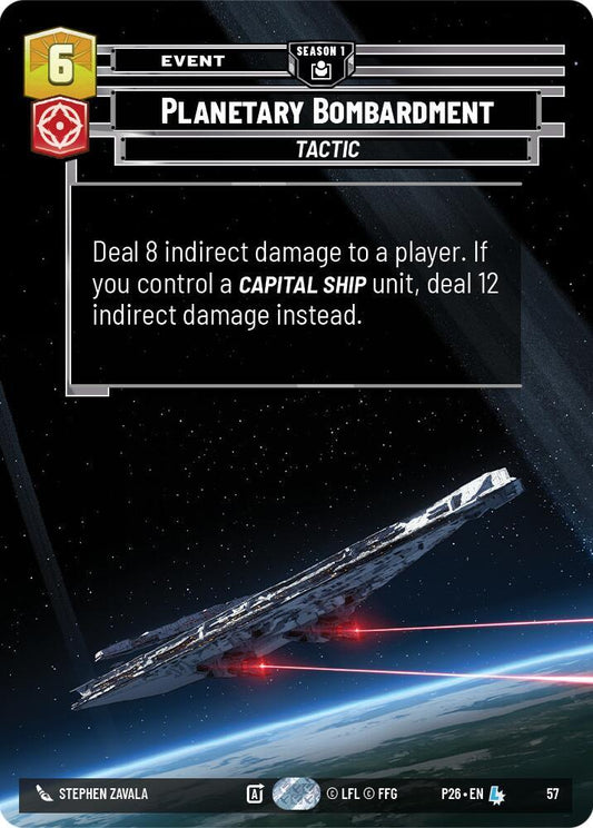 Planetary Bombardment (57) [Sector and Regional Promos: Season 1] 57