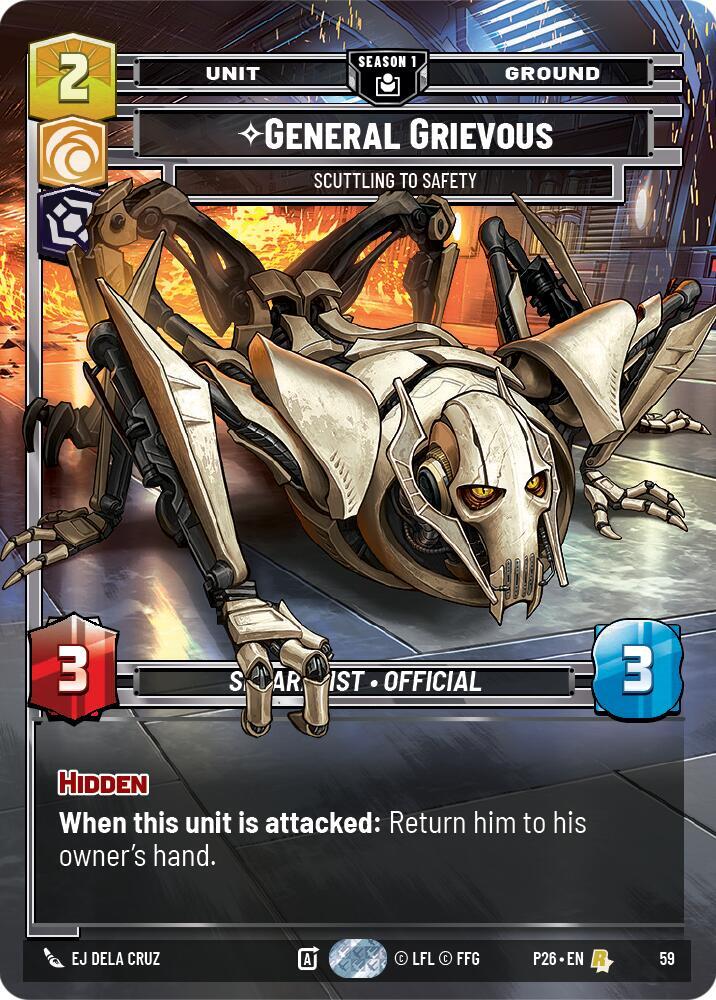 General Grievous - Scuttling to Safety (59) [Sector and Regional Promos: Season 1] 59