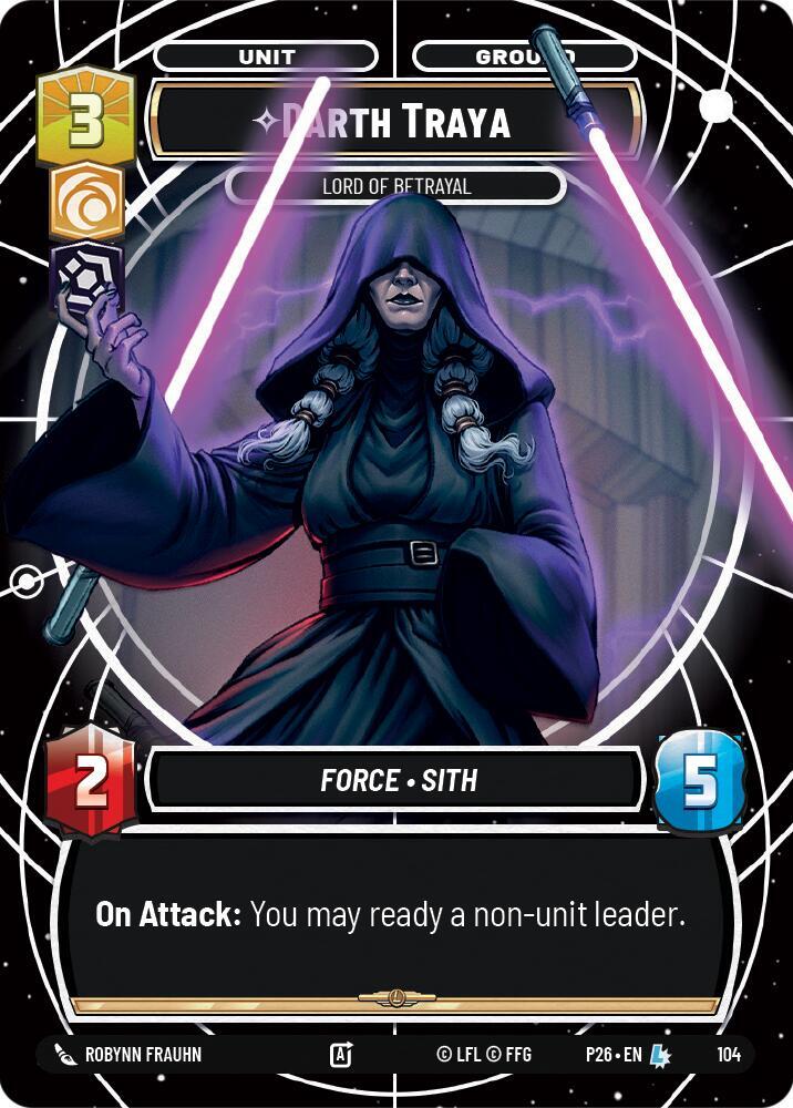 Darth Traya - Lord of Betrayal [Sector and Regional Promos: Season 1] 104