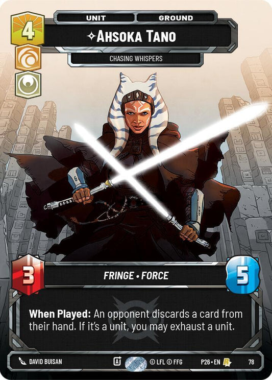 Ahsoka Tano - Chasing Whispers (78) [Sector and Regional Promos: Season 1] 78
