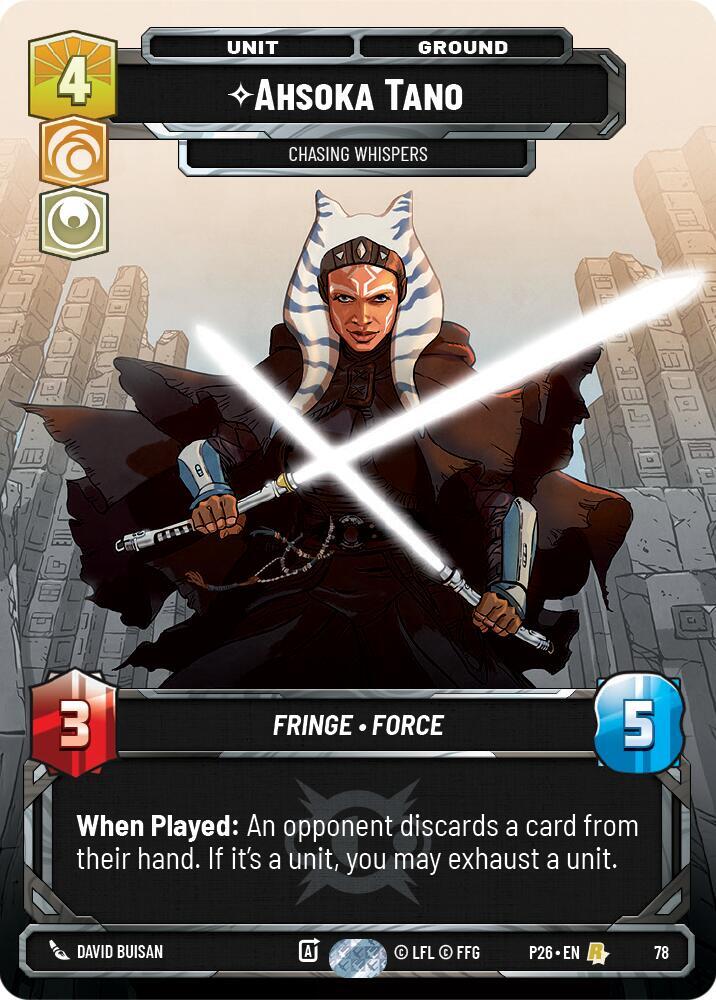Ahsoka Tano - Chasing Whispers (78) [Sector and Regional Promos: Season 1] 78