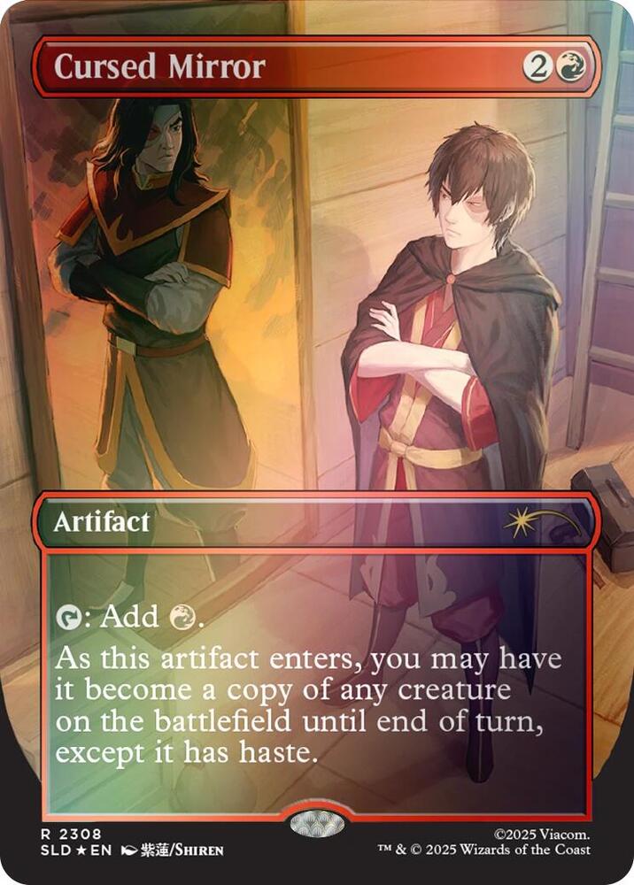 Cursed Mirror (Rainbow Foil) [Secret Lair Drop Series] 2308