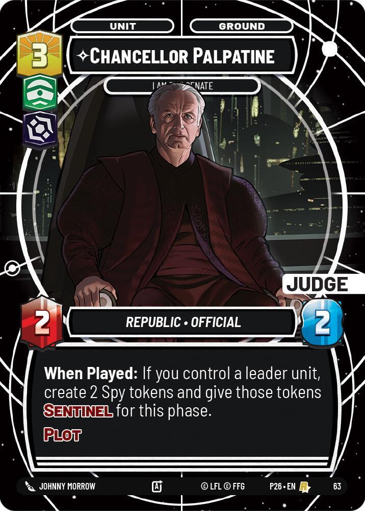 Chancellor Palpatine - I Am the Senate [Judge Promos] 63