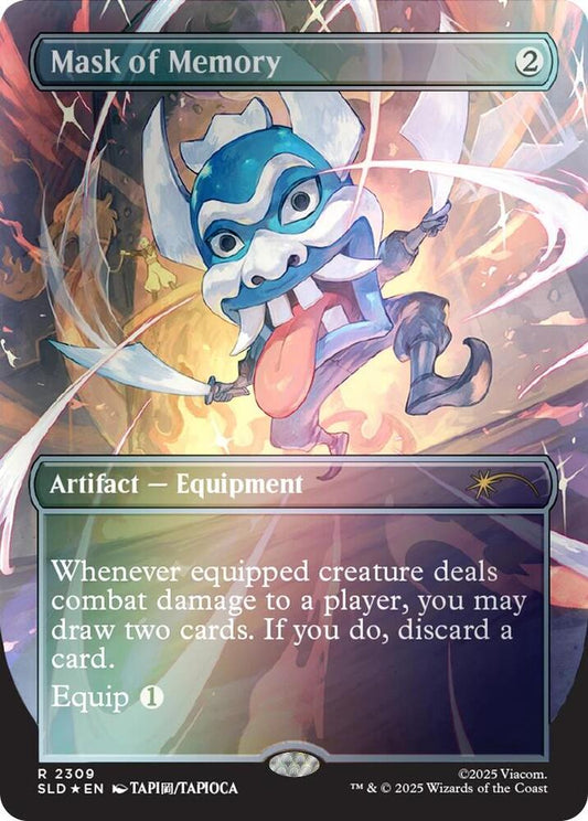 Mask of Memory (Rainbow Foil) [Secret Lair Drop Series] 2309