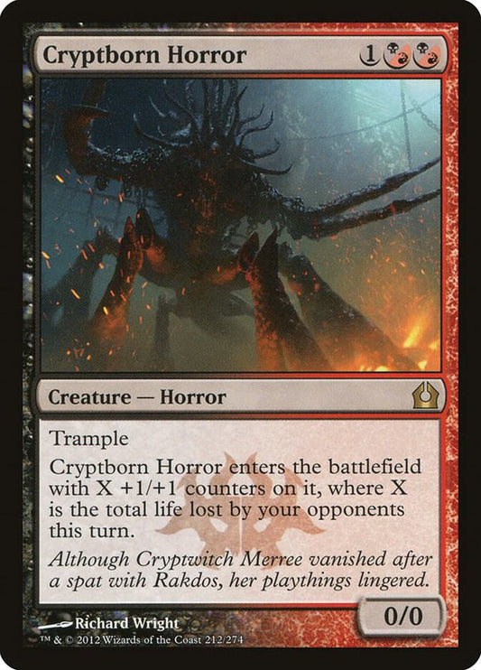 Cryptborn Horror [Return to Ravnica] 212