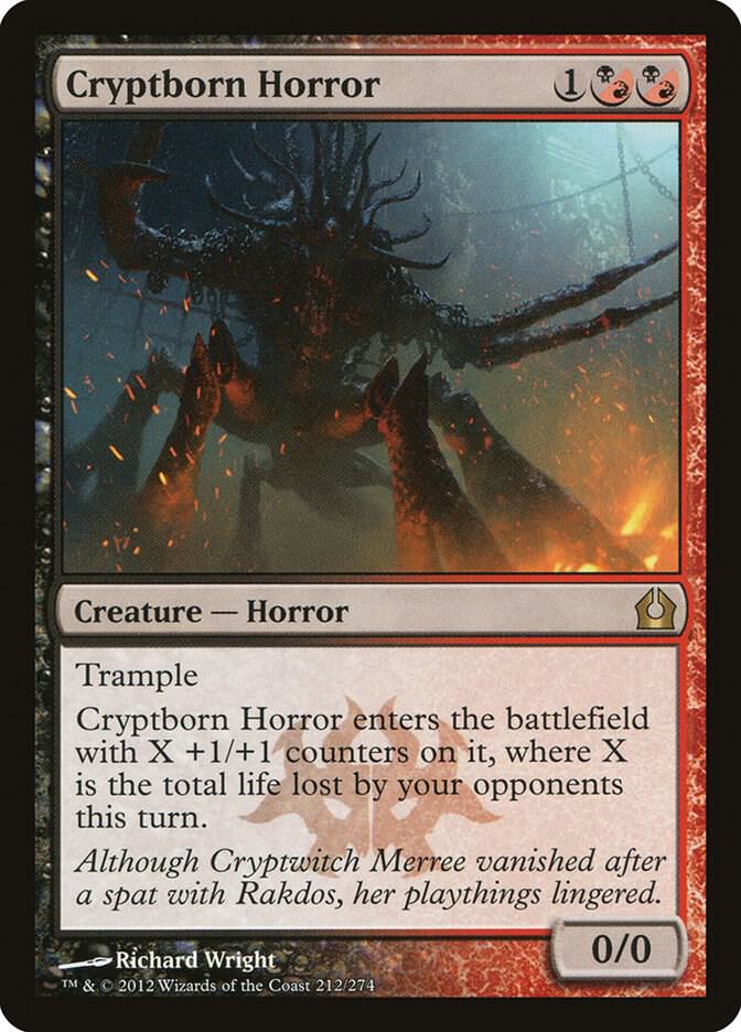Cryptborn Horror [Return to Ravnica] 212