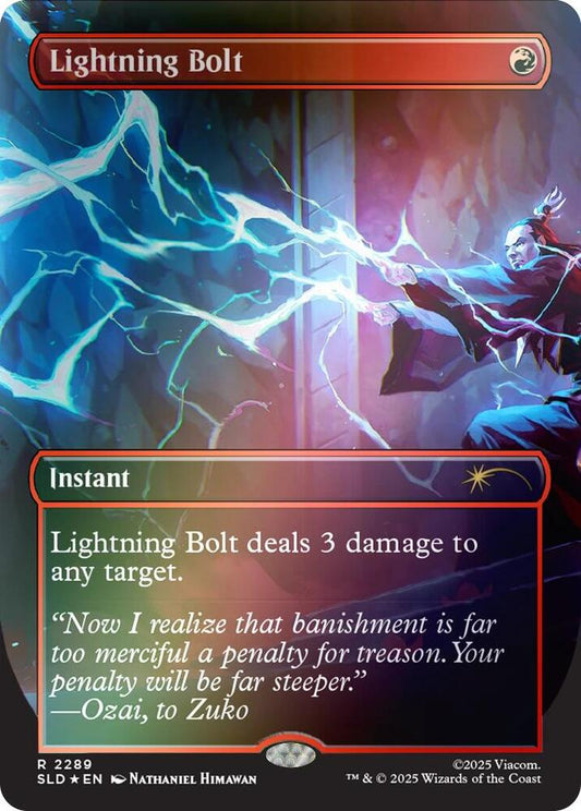 Lightning Bolt (2289) (Rainbow Foil) [Secret Lair Drop Series] 2289