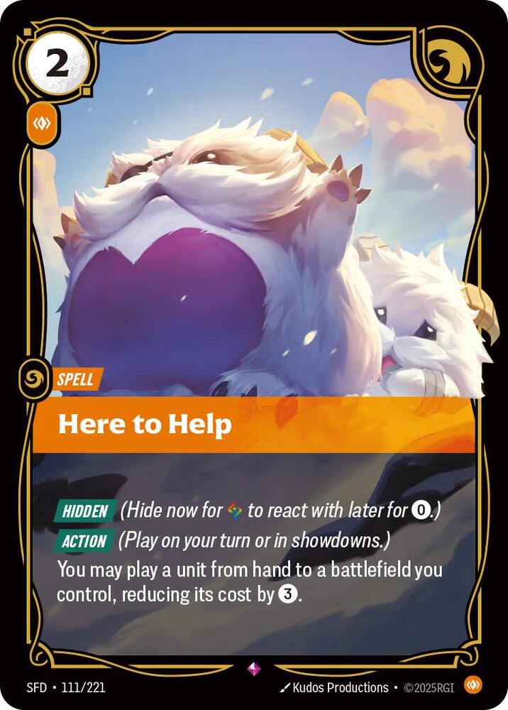 Here to Help [Spiritforged] 111/221