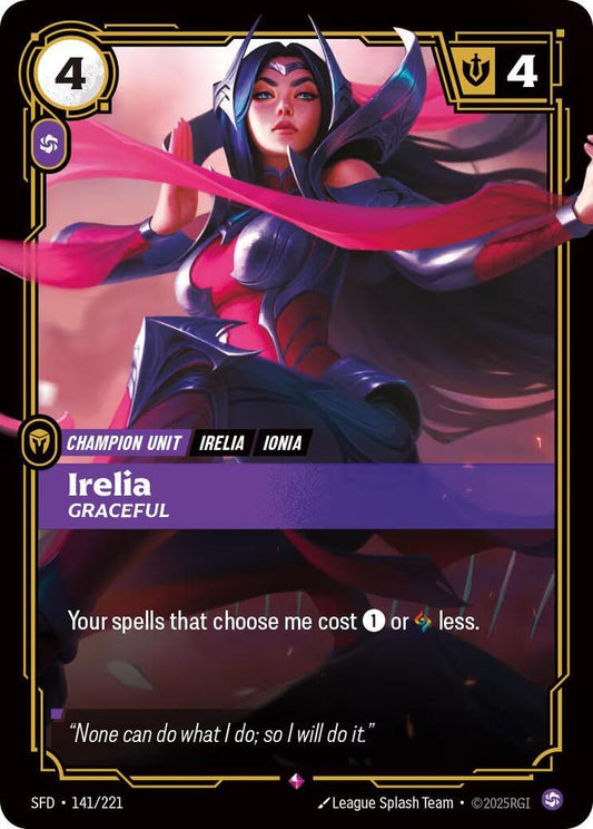 Irelia - Graceful [Spiritforged] 141/221