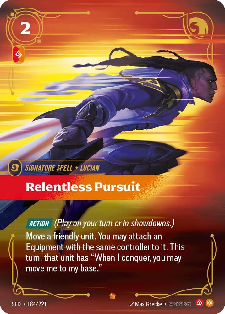 Relentless Pursuit [Spiritforged] 184/221