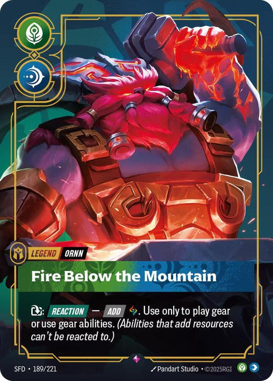 Ornn - Fire Below the Mountain [Spiritforged] 189/221