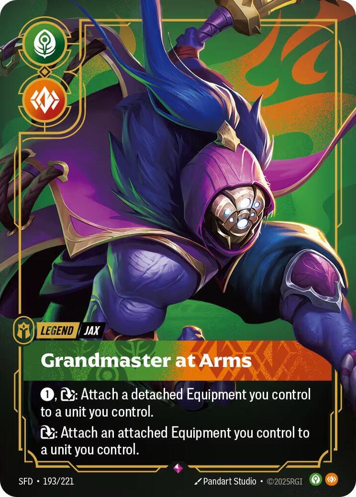 Jax - Grandmaster At Arms [Spiritforged] 193/221