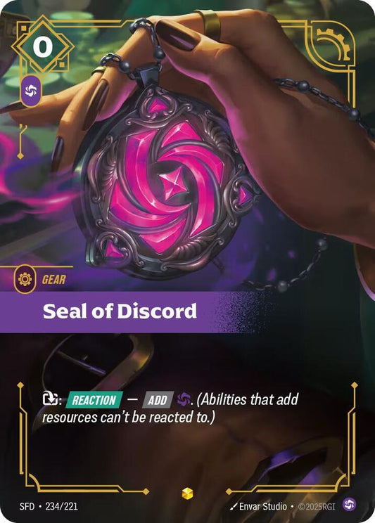 Seal of Discord (Overnumbered) [Spiritforged] 234/221