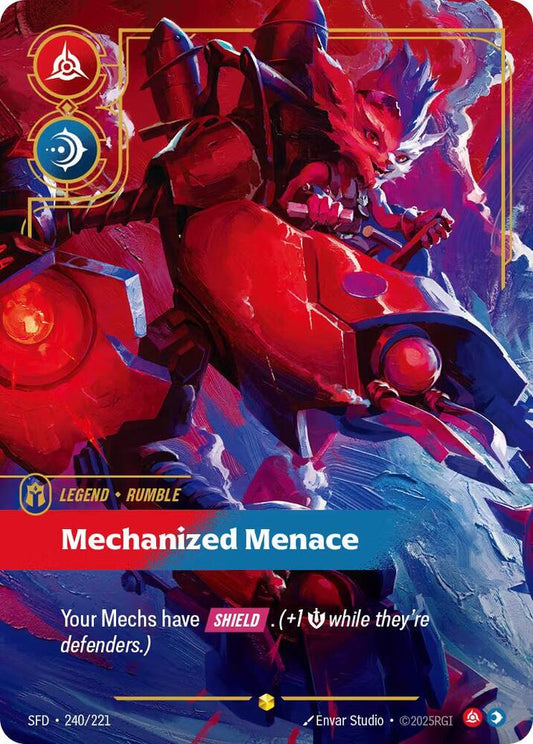 Rumble - Mechanized Menace (Overnumbered) [Spiritforged] 240/221