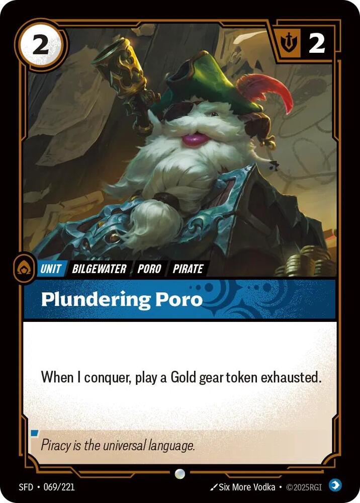 Plundering Poro [Spiritforged] 069/221