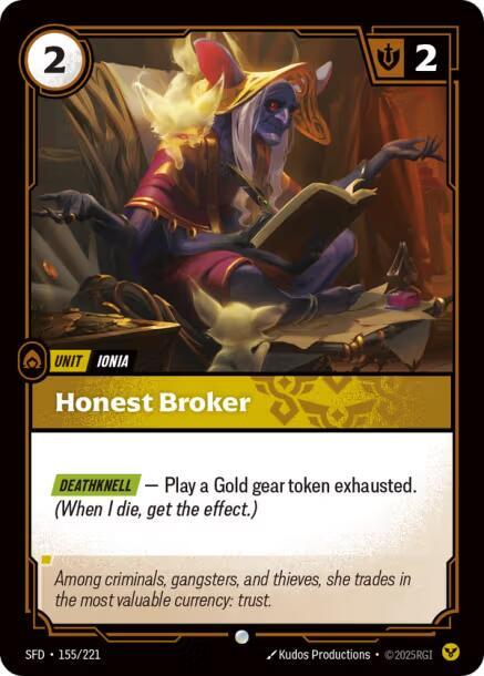 Honest Broker [Spiritforged] 155/221
