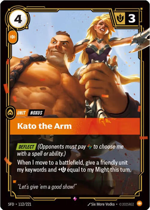 Kato the Arm [Spiritforged] 112/221