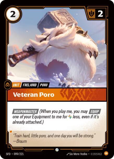 Veteran Poro [Spiritforged] 099/221