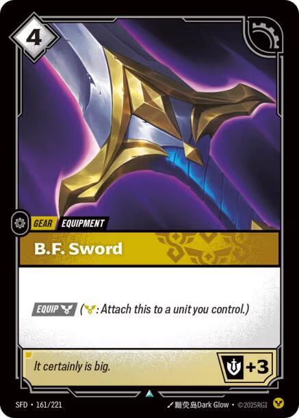 B.F. Sword [Spiritforged] 161/221