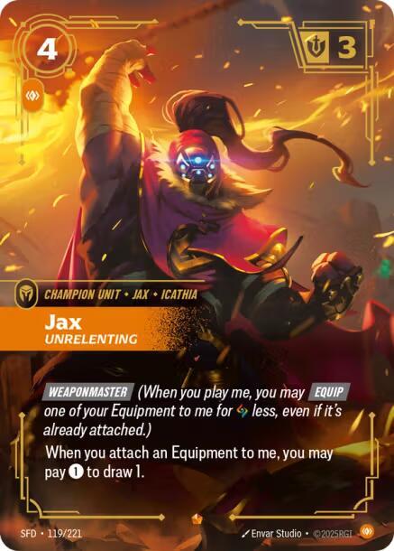 Jax - Unrelenting [Spiritforged] 119/221