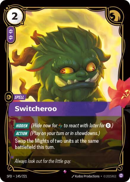 Switcheroo [Spiritforged] 145/221