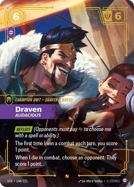 Draven - Audacious [Spiritforged] 148/221