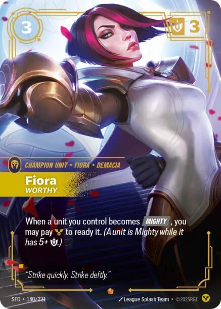 Fiora - Worthy [Spiritforged] 180/221