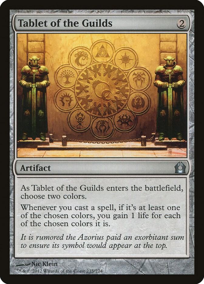Tablet of the Guilds [Return to Ravnica] 235