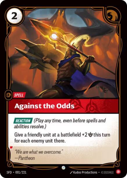 Against the Odds [Spiritforged] 001/221
