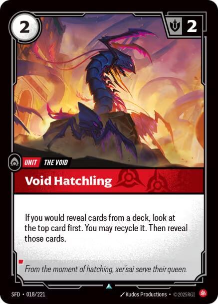 Void Hatchling [Spiritforged] 018/221