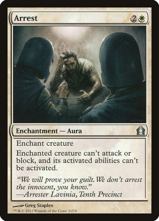 Arrest [Return to Ravnica] 3