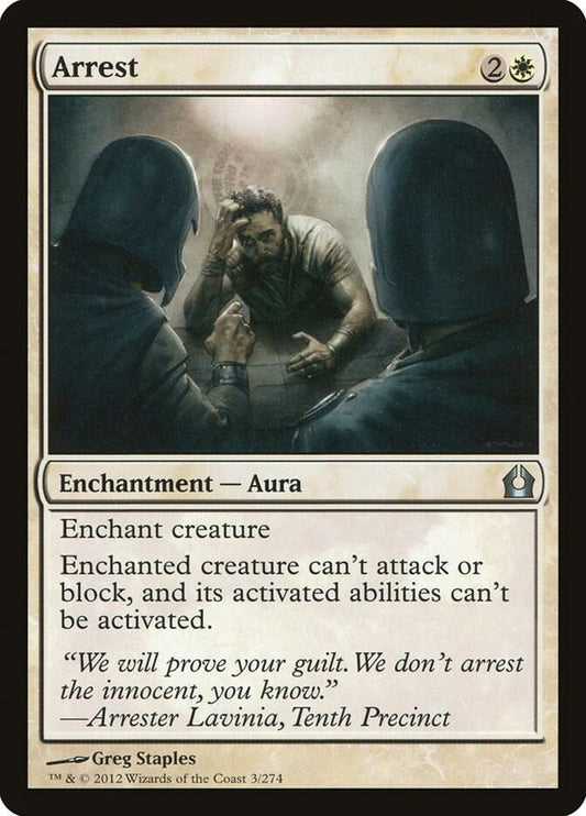 Arrest [Return to Ravnica] 3