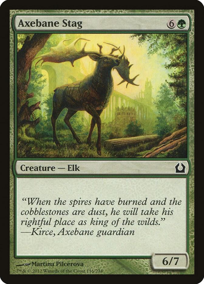 Axebane Stag [Return to Ravnica] 116