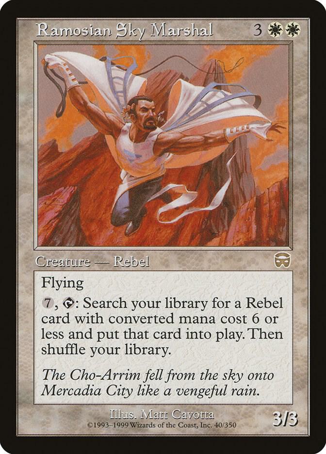 Ramosian Sky Marshal [Mercadian Masques] 40