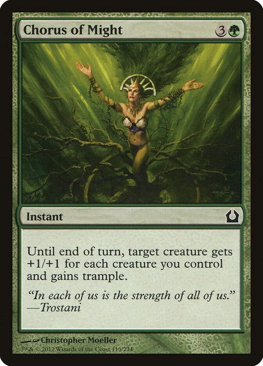 Chorus of Might [Return to Ravnica] 119