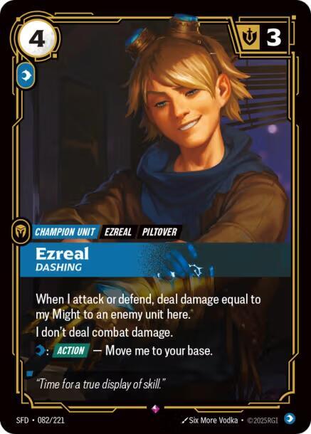 Ezreal - Dashing [Spiritforged] 082/221