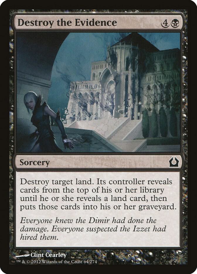 Destroy the Evidence [Return to Ravnica] 64