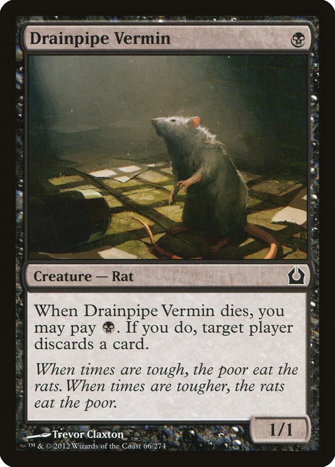 Drainpipe Vermin [Return to Ravnica] 66