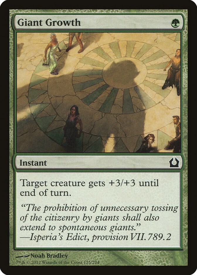 Giant Growth [Return to Ravnica] 125