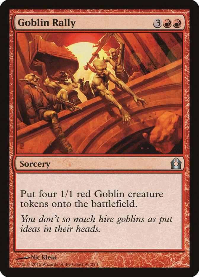 Goblin Rally [Return to Ravnica] 95