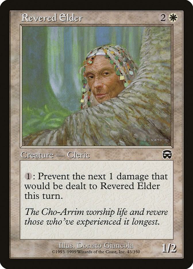 Revered Elder [Mercadian Masques] 43