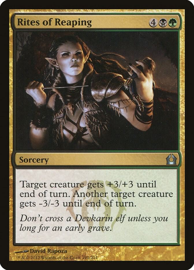 Rites of Reaping [Return to Ravnica] 191