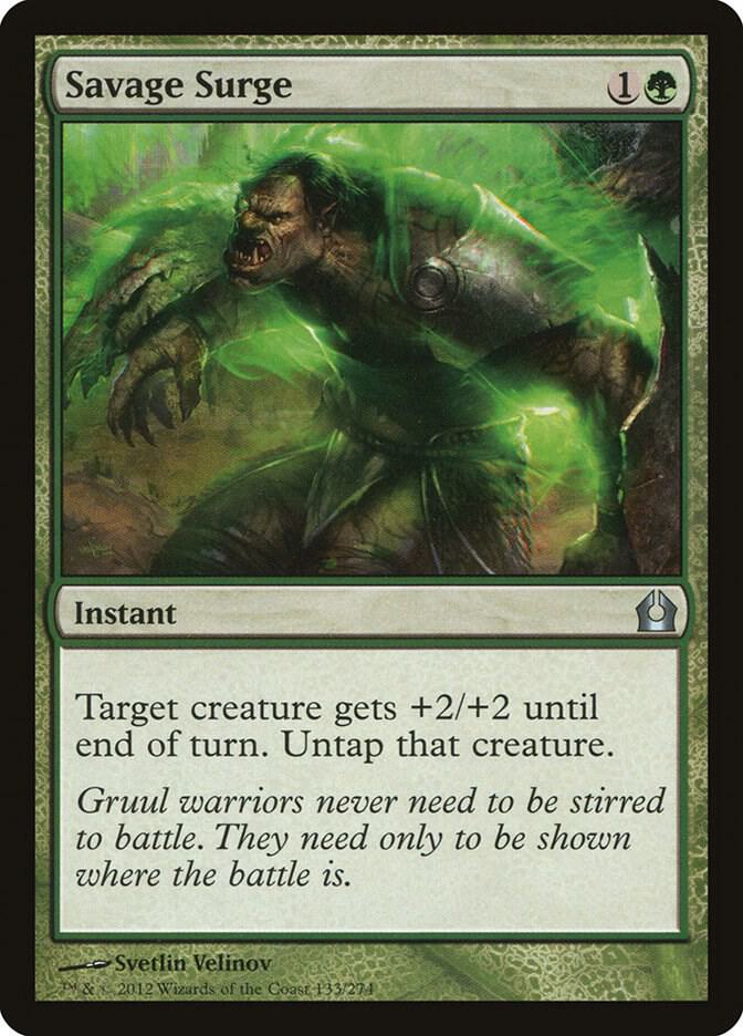 Savage Surge [Return to Ravnica] 133
