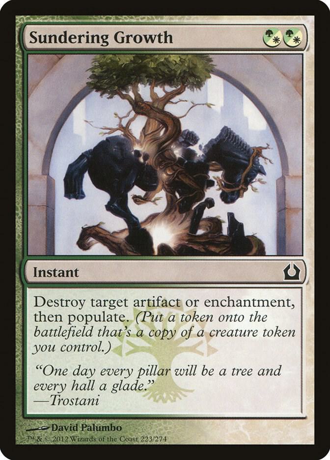 Sundering Growth [Return to Ravnica] 223
