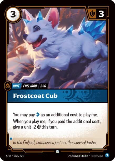 Frostcoat Cub [Spiritforged] 067/221