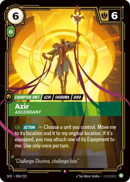 Azir - Ascendant [Spiritforged] 050/221